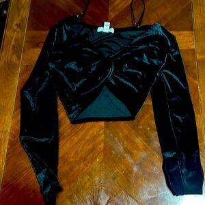 Forever 21 long sleeve crop